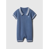 Baby Polo Sweater Shorty One-Piece