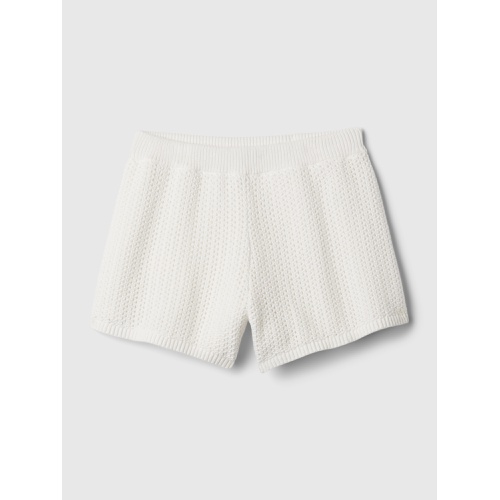 갭 Kids Mid Rise Crochet Shorts