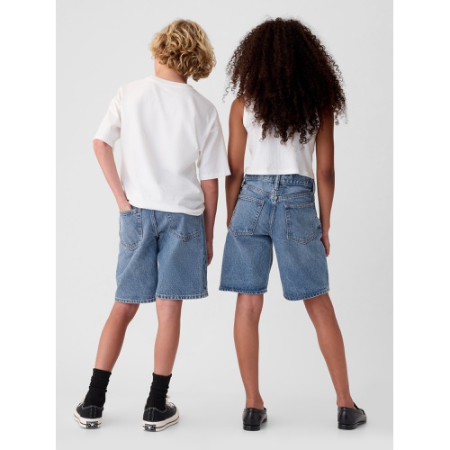 갭 Kids 90s Loose Denim Shorts