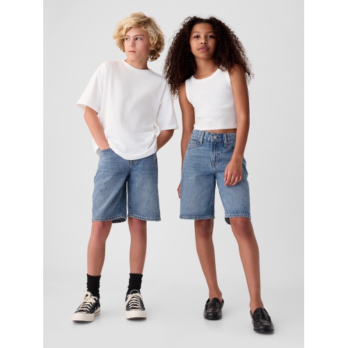 갭 Kids 90s Loose Denim Shorts