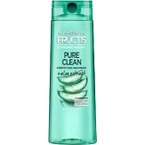 Garnier Fructis Pure Clean Shampoo, Paraben-Free Silicone-Free with Aloe Extract and Vitamin E, 12.5 Fl Oz Bottle