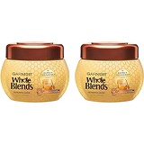 Garnier Whole Blends Honey Treasures Repairing Hair Mask for Dry Damaged Hair, 10.1 Fl Oz (Pack of 2)