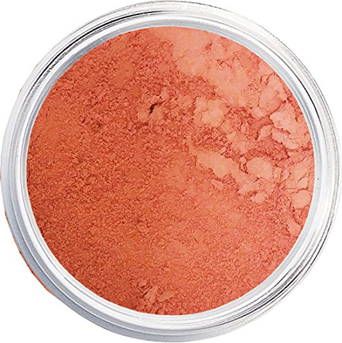 Mineral Blush Makeup | Rich Girl | Mineral Blush, by Giselle Cosmetics | Pure, Non-Diluted Mineral Make Up Loose Powder, Foundation, Concealer, Eye Shadow, Blush, and Contouring