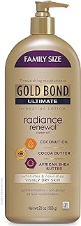 Gold Bond Radiance Renewal Hydrating Lotion 20 oz. for Visibly Dry Skin, Family Size