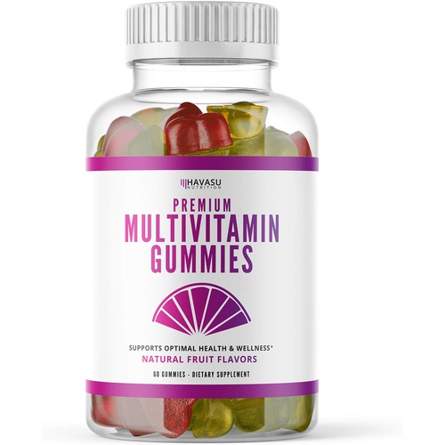  HAVASU NUTRITION Multivitamin Gummies for Women Men and Kids Packed with Daily Vitamins & Minerals for Optimal Healthy Bodies