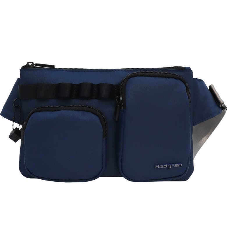 Hedgren Isla Water Repellent Belt Bag_DRESS BLUE