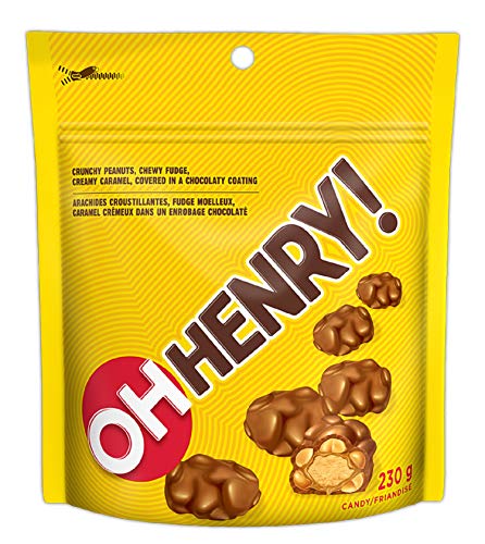 HERSHEYS OH HENRY! Chocolatey Candy, 230 Gram