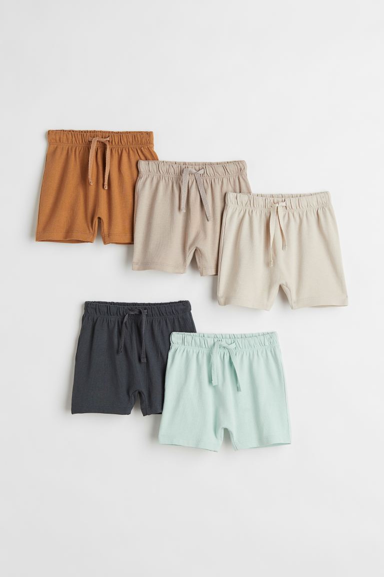 H&M 5-pack Cotton Shorts