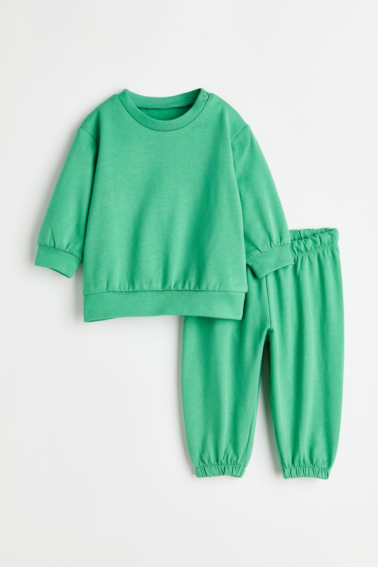 H&M 2-piece Sweatshirt Set