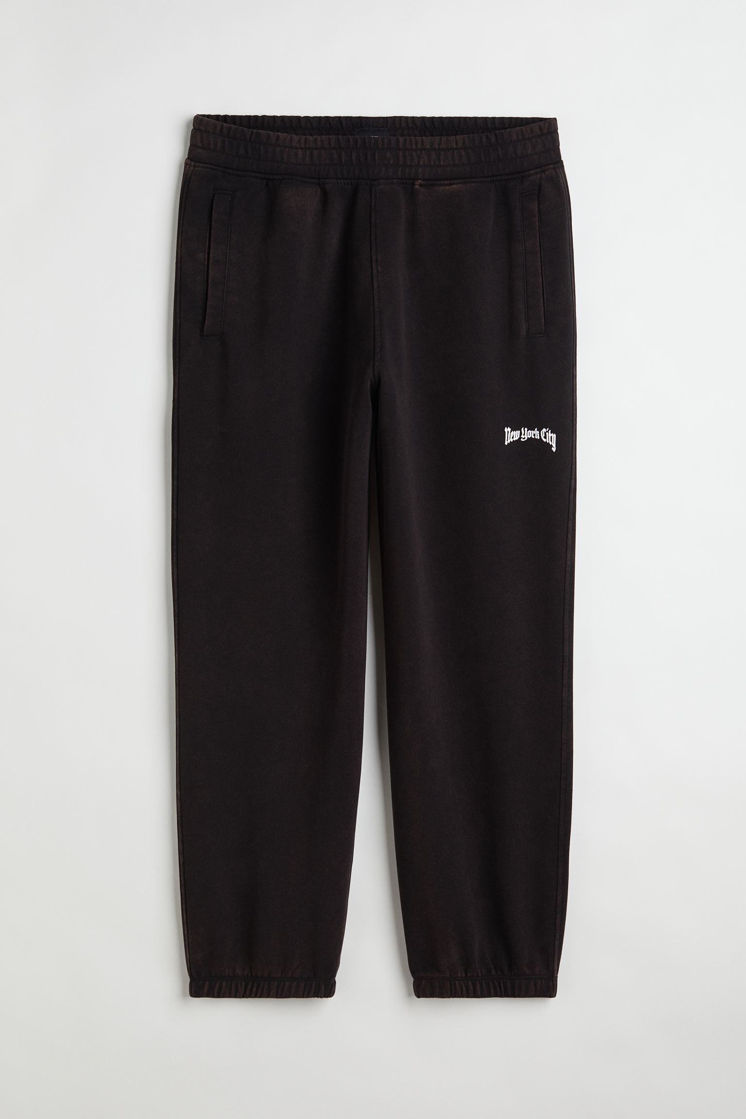 에이치앤엠 H&M Loose Fit Printed Sweatpants