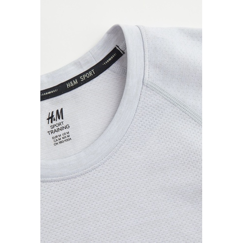 에이치앤엠 H&M DryMoveu2122 Seamless Sports Shirt