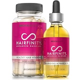Hairfinity Nourishing Kit - Hair Growth Oil and Vitamins with Biotin for Dry Damaged Hair and Scalp - Silicone and Sulfate Free