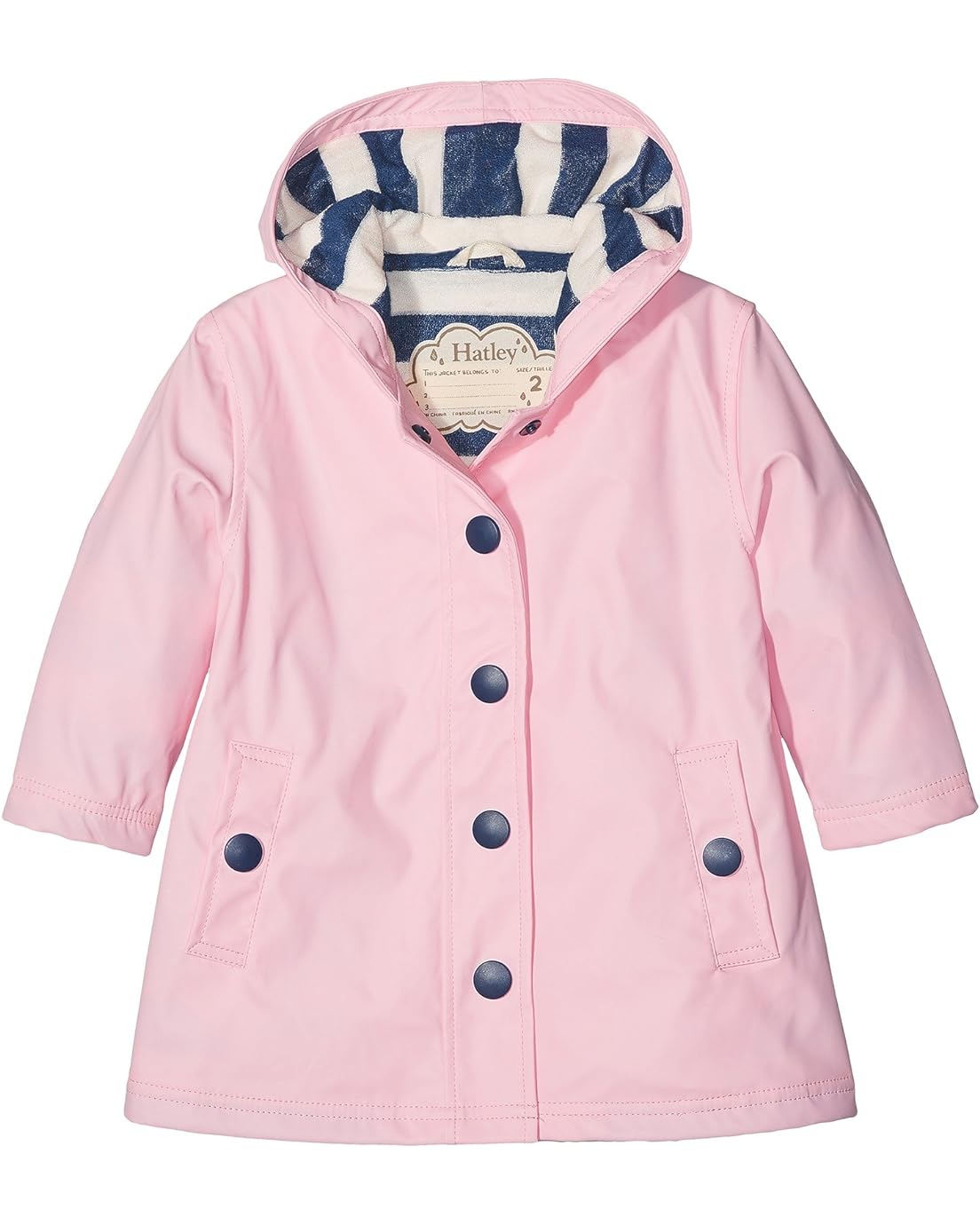 Hatley Kids Classic Pink Splash Jacket (Toddler/Little Kids/Big Kids)