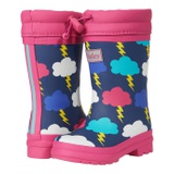 Hatley Kids Lightening Clouds Sherpa Lined Rain Boots (Toddleru002FLittle Kid)