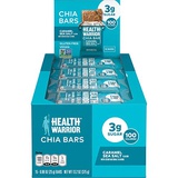 Health Warrior Chia Bars, Caramel Sea Salt, Gluten Free, Vegan, 25g Bars, 15 Count