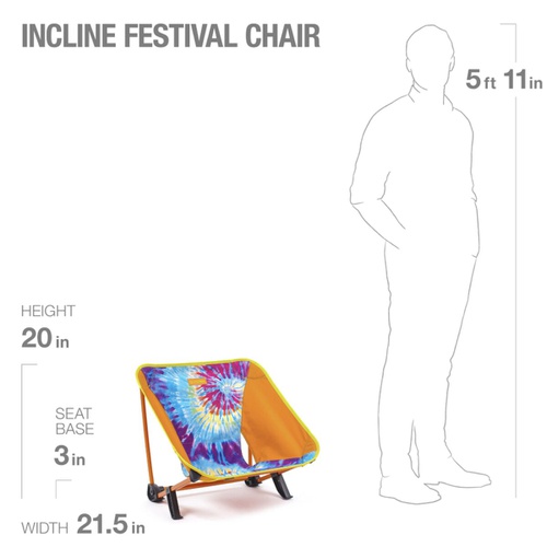  Helinox Incline Festival Chair - Hike & Camp