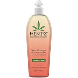 Hempz Hydrating Bath and Body Oil for Women, Sweet Pineapple & Honey Melon, 6.75 fl. oz. - Conditioning Body Moisturizer with Natural Hemp Seed Oil, Vitamins A & E for Dry Skin - P