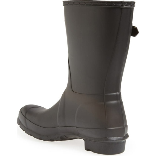 헌터 Hunter Original Short Waterproof Rain Boot_BLACK MATTE