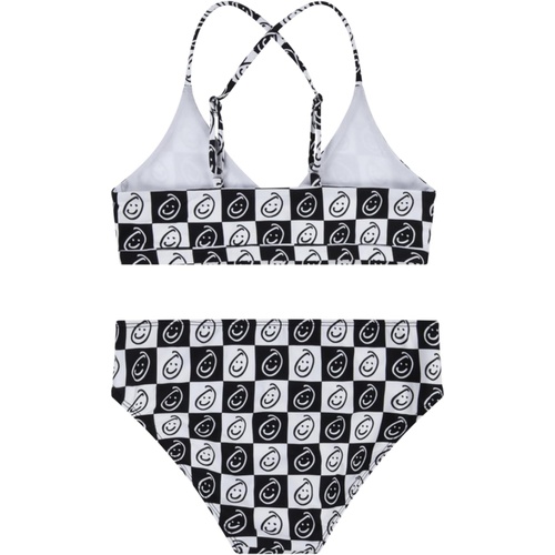 해틀리 Hurley Kids Two-Piece Triangle Bikini Swim Set (Big Kid)