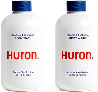 Huron - Mens Invigorating Body Wash (Pack of Two)