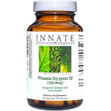 INNATE Response Formulas, Vitamin D3 5000 IU (125 mcg) Multivitamin Supplement, Vegetarian, 60 Capsules (60 Servings)