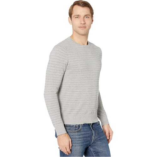 제이크루 J.Crew Cotton-Cashmere Pique Line Stripe Crewneck Sweater