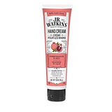 J.R. Watkins Natural Moisturizing Hand Cream, Hydrating Hand Moisturizer with Shea Butter, Cocoa Butter, and Avocado Oil, USA Made and Cruelty Free, 3.3oz, Pomegranate & Acai, Sing