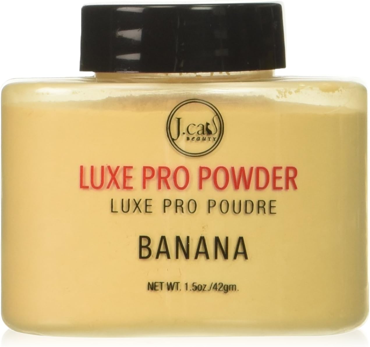  J Cat J.Cat Beauty Luxe Pro Powder, 1.5 Ounce - LPP101 Banana