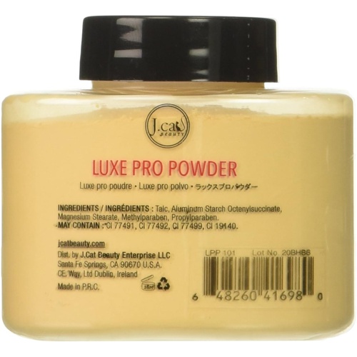  J Cat J.Cat Beauty Luxe Pro Powder, 1.5 Ounce - LPP101 Banana