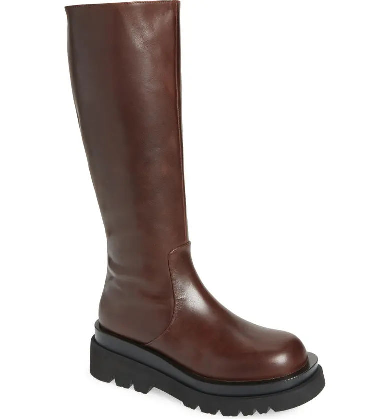 Jeffrey Campbell Tanked Boot_BROWN LEATHER