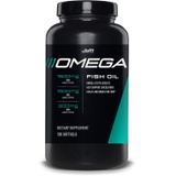 JYM Supplement Science Omega JYM Fish Oil 2800mg, High Potency Omega 3, EPA, DHA, DPA for Brain, Heart, & Joint Support 120 Soft Gels