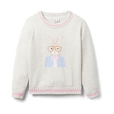 Janie and Jack Bunny Icon Sweater (Toddler/Little Kids/Big Kids)