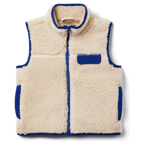 쟈니앤잭 Janie and Jack Sherpa Vest (Toddler/Little Kid/Big Kid)