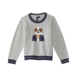 Janie and Jack Bulldog Sweater (Toddler/Little Kids/Big Kids)