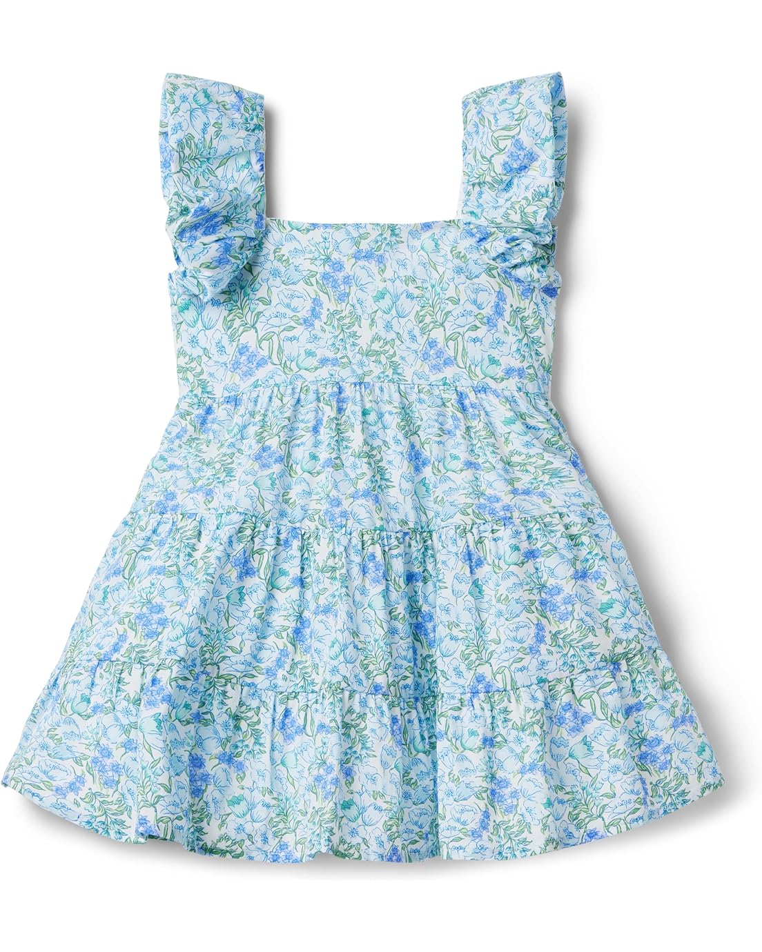 Janie and Jack Ditsy Floral Dress (Toddler/Little Kids/Big Kids)