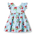 Janie and Jack Strawberry Dress (Toddler/Little Kids/Big Kids)