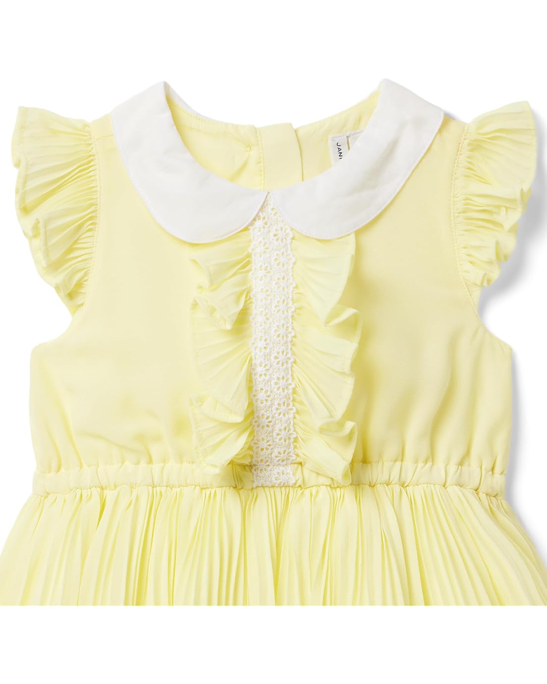 쟈니앤잭 Janie and Jack Pleated Chiffon Dress (Toddler/Little Kids/Big Kids)