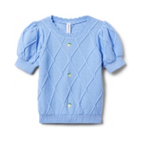 Janie and Jack Pointelle Sweater Top (Toddler/Little Kid/Big Kid)