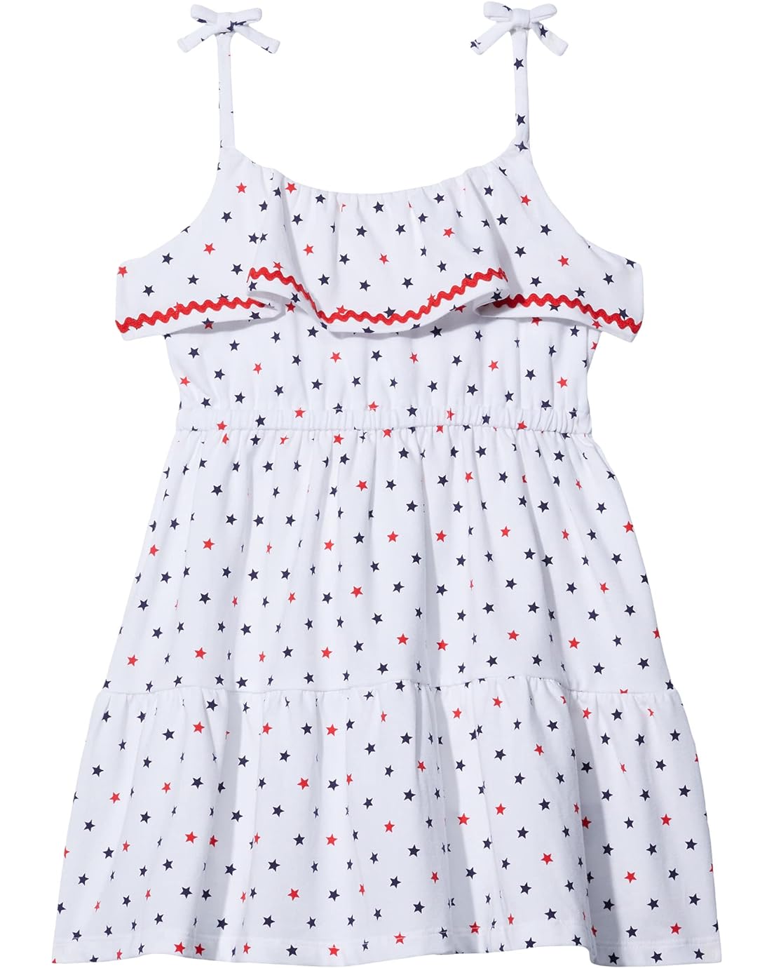 쟈니앤잭 Janie and Jack Star Print Jersey Dress (Toddler/Little Kids/Big Kids)