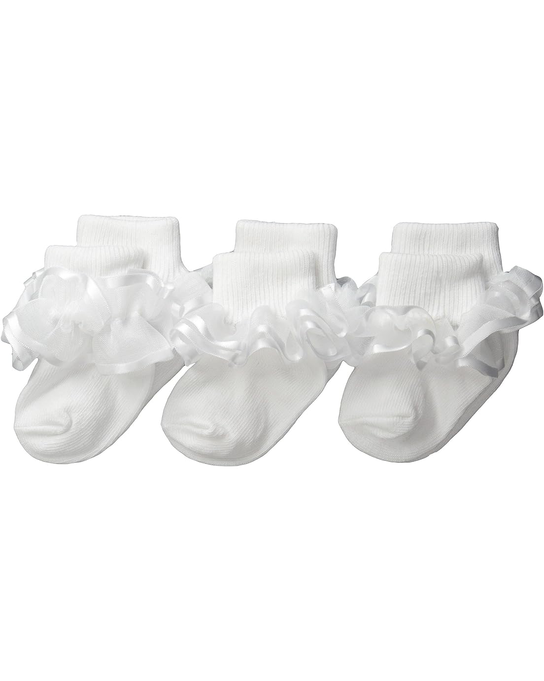 Jefferies Socks Frilly Lace (Infant/Toddler/Little Kid/Big Kid)