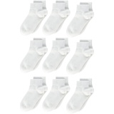 Jefferies Socks Seamless Non-Cushion Quarter 9-Pack (Infant/Toddler/Little Kid/Big Kid/Adult)
