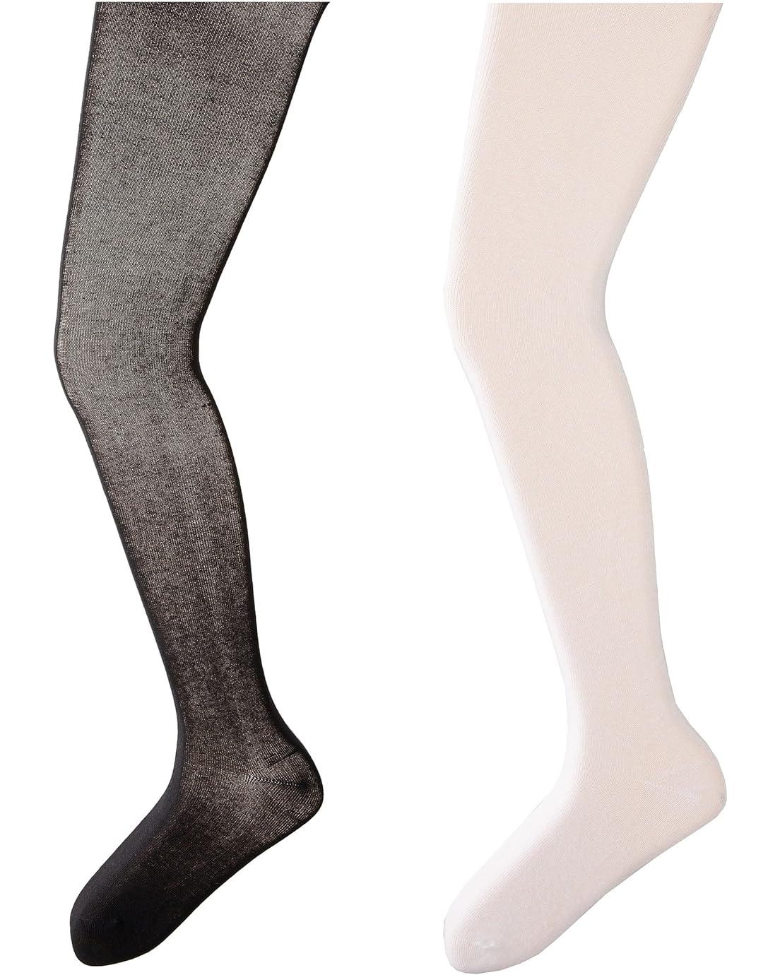 Jefferies Socks Seamless Organic Cotton Tights 2-Pack (Infantu002FToddleru002FLittle Kidu002FBig Kid)