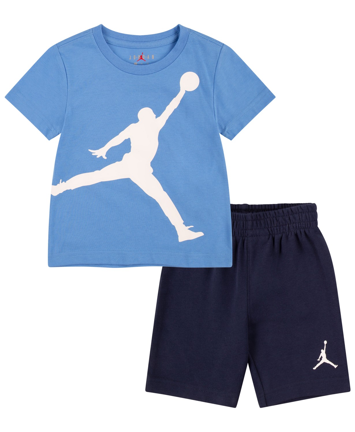 조던 Toddler Boys Jumbo Jumpman T-shirt and Shorts 2 Piece Set