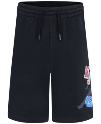 Big Boys Sneaker School Patch French Terry Shorts