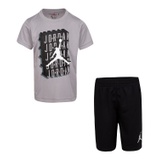 Little Boys 2-Pc. Dri-FIT Jumpman T-Shirt & Shorts Set