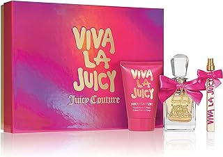 Juicy Couture Viva La Juicy Eau de Parfum Spray 1.7 oz, 3 Piece Womens Perfume Gift Set, Perfume for Women, 1.7 oz.