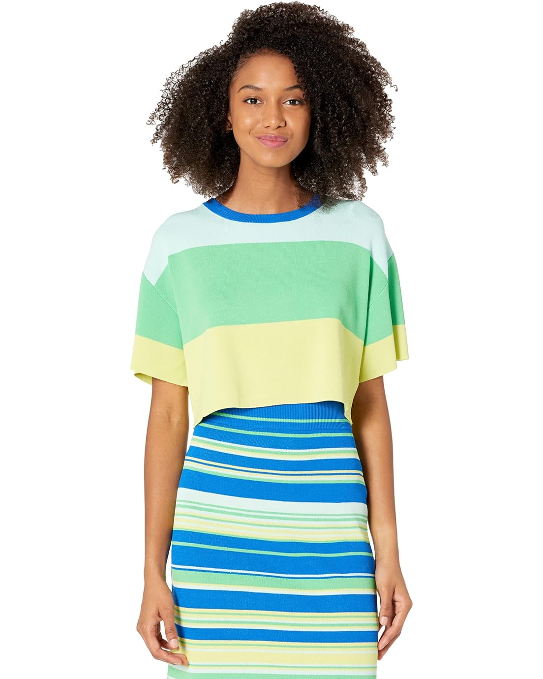 Juicy Couture Boxy Wide Stripe Tee