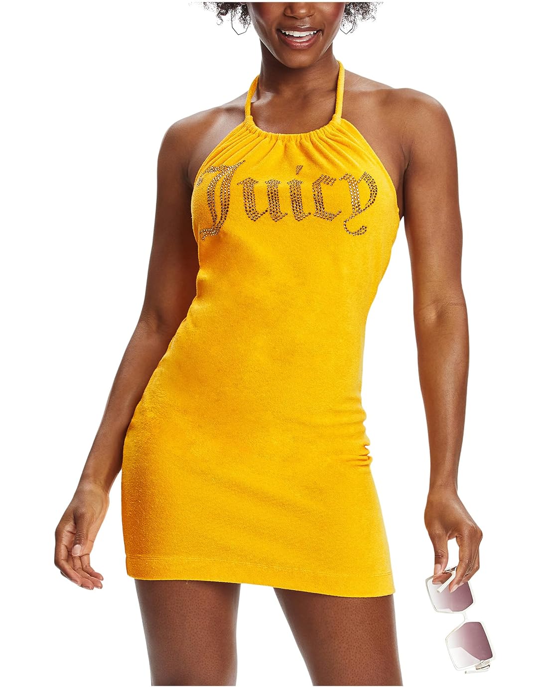 Juicy Couture Halter Fitted Dress