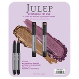 Julep Creme to Powder Eyeshadow Stick Duo - Orchid Shimmer and Bronze Shimmer