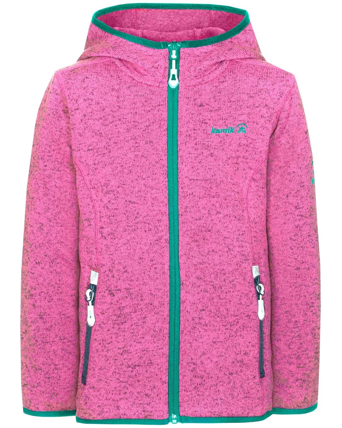 Kamik Kids Dakota Sweater Fleece Jacket (Toddleru002FLittle Kidsu002FBig Kids)